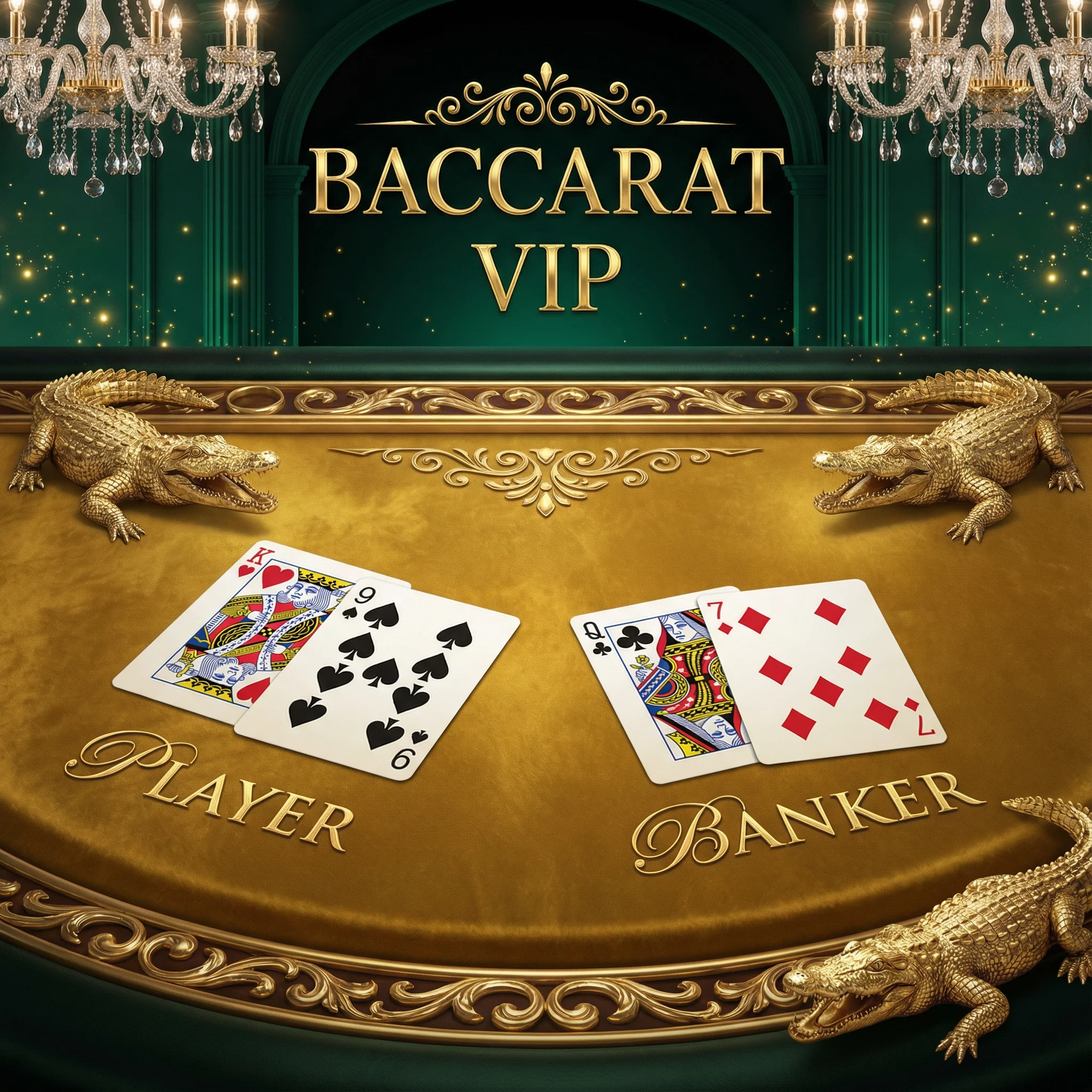Mesa de Bacará VIP Marathon Casino